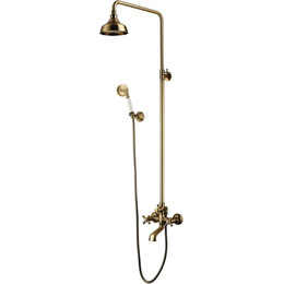 Душевая стойка для ванны Lemark Vintage LM2862B, бронза фото 