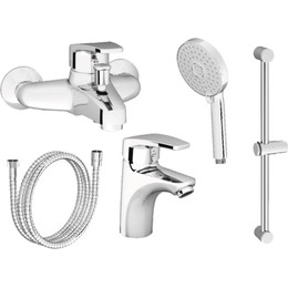 Набор смесителей 5 в 1 для ванны Ravak Set Neo 70508016 фото 