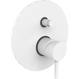 Смеситель для душа Paffoni Light LIG015BO, белый матовый фото 