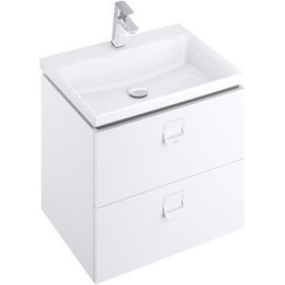 Тумба подвесная с раковиной Ravak SD Comfort 60 см X000001377, белый фото 