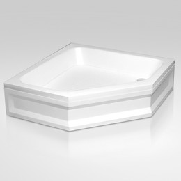 Поддон акриловый RGW Acrylic BT/CL-S-A 100x100 см 16180500-51-A фото 