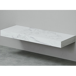 Столешница Velvex Unit 140 см st.UNI.140-630, белый мрамор фото 