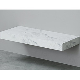 Столешница Velvex Unit 120 см st.UNI.120-630, белый мрамор фото 