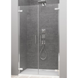 Душевая дверь Radaway Arta DWD 95 см 40L+45R (стекло 8 мм), хром/прозрачное фото 