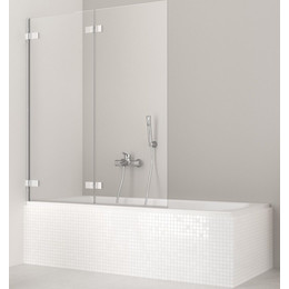 Шторка для ванны Radaway Arta PND I 130 см 210213-01L (стекло 8 мм), хром/прозрачное фото 