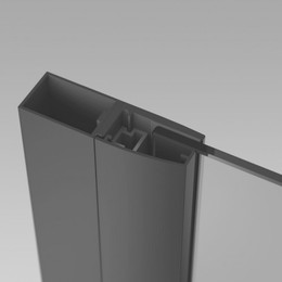 Расширительный профиль Radaway 4 см 001-155200054, черный фото 