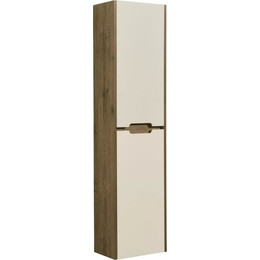 Пенал подвесной Акватон Оливия 40 см 1A254603OLVG0, бежевый/дуб веллингтон фото 