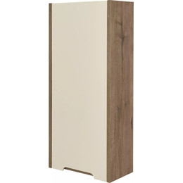 Шкаф подвесной Акватон Оливия 35 см 1A254703OLVGL, бежевый/дуб веллингтон фото 