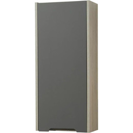 Шкаф подвесной Акватон Оливия 35 см 1A254703OLUGR, серый/дуб ойстер фото 