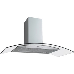 Вытяжка MBS Ruta 190 glass (прозрачное стекло) фото 