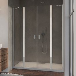 Душевая дверь Radaway Nes DWD II 150 см W1, хром/прозрачное фото 