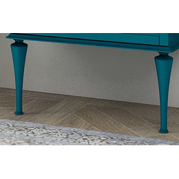 Ножки для мебели Cezares Tiffany 35 см 40388, Blu Petrolio фото 