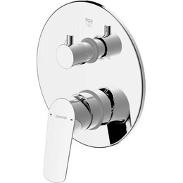 Смеситель для ванны Bravat Rhein PB8429564CP-3-ENG, Цвет производителя: хром фото 