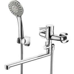 Смеситель для ванны Bravat Slim F6332366CP-01L-RUS фото 