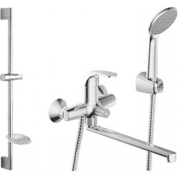 Смеситель для ванны Bravat Fit F00416C фото 