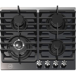 Газовая варочная поверхность MBS PG-615BL (чёрное стекло) фото 
