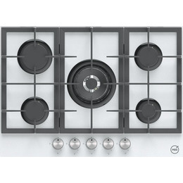 Газовая варочная поверхность MBS PG-801WH (белое стекло) фото 