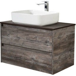 Тумба подвесная со столешницей BelBagno KRAFT-1000-2C-SO-PP 100 см, Pino Pasadena/Stone фото 