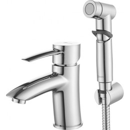 Смеситель для раковины с лейкой для биде Lemark Atlantiss LM3216C фото 