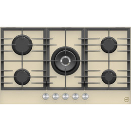 Газовая варочная поверхность MBS PG-905IV (слоновая кость стекло) фото 