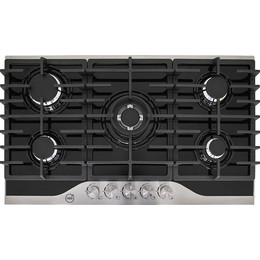 Газовая варочная поверхность MBS PG-908BL (чёрное стекло) фото 