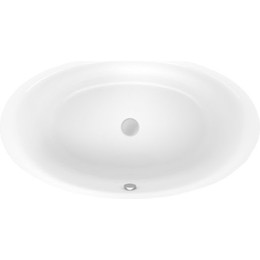 Ванна cтальная Bette Eve Oval 180х100 см 6043-000 PLUS фото 