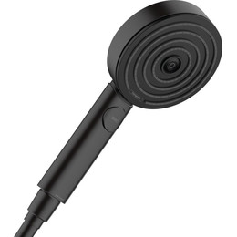 Ручной душ Hansgrohe Pulsify Select 105 3jet Relaxation 24110670, черный матовый фото 