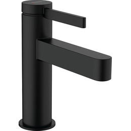 Смеситель для раковины Hansgrohe Finoris 76010670, черный матовый фото 