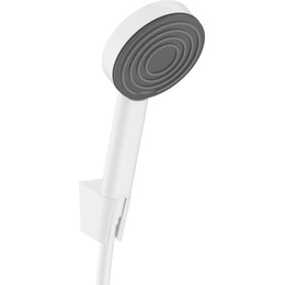 Душевой гарнитур Hansgrohe Pulsify 105 1jet 24301700, белый матовый фото 