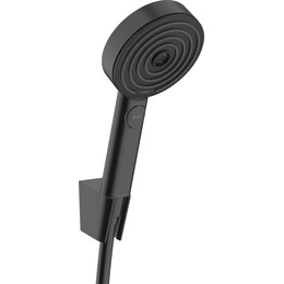 Душевой гарнитур Hansgrohe Pulsify Select 105 3jet Relaxation 24303670, черный матовый фото 