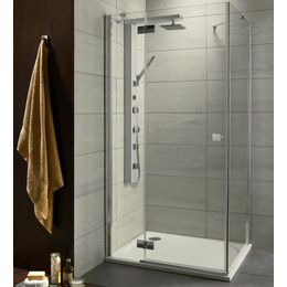 Душевое ограждение Radaway Almatea KDJ 80x90 см 32146-01-01NL, хром/прозрачное фото 