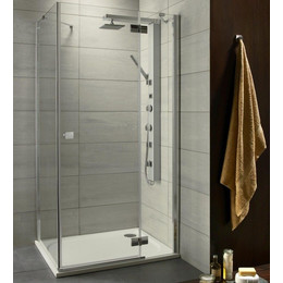 Душевое ограждение Radaway Almatea KDJ 80x100 см 32149-01-01NR, хром/прозрачное фото 