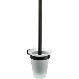 Ершик для унитаза Fixsen Trend FX-97813, цвет чёрный матовый фото 