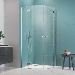 Душевое ограждение Radaway Torrenta PDD 100x80 см 131640-01-01, хром/прозрачное фото 