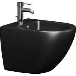 Биде подвесное ceramicanova Metropol CN4003MB, черный матовый фото 