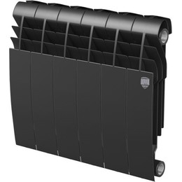 Радиатор Royal Thermo Biliner 350 Noire Sable 480х430 мм (6 секций) фото 
