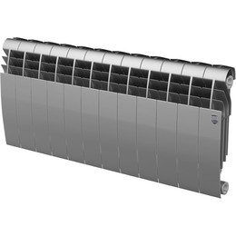 Радиатор Royal Thermo Biliner 350 Silver Satin 960х430 мм (12 секций) фото 