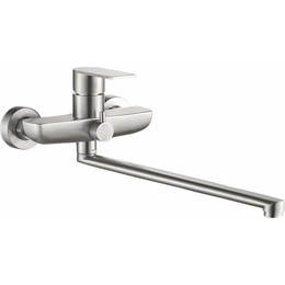 Смеситель для ванны Haiba HB22807, нержавеющая сталь фото 