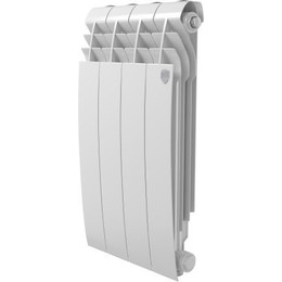 Радиатор Royal Thermo Biliner Alum 500 Bianco Traffico 320х580 мм (4 секции) фото 