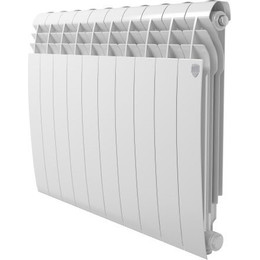 Радиатор Royal Thermo Biliner Alum 500 Bianco Traffico 810х580 мм (10 секций) фото 