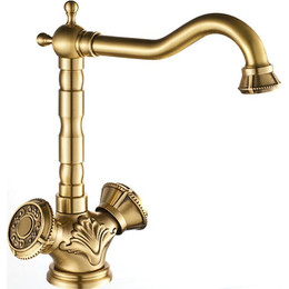 Смеситель для кухни Gerhans K14118, бронза фото 