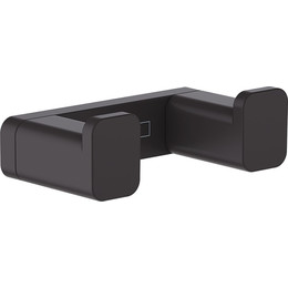 Двойной крючок Hansgrohe AddStoris 41755670, черный матовый фото 