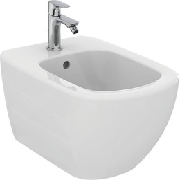 Биде подвесное Ideal Standard Tesi T3552V1, белый матовый фото 