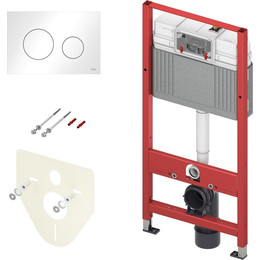 Инсталляция для подвесного унитаза TECEbase 2.0 K440920 (кнопка белая) фото 