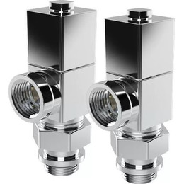 Вентиль для радиатора осевой Royal Thermo Cube 1/2 RTE 56.003 фото 