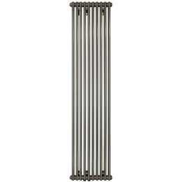 Вертикальный радиатор Zehnder Charleston 2180 580х1790 мм (12 секций) боковое подключение фото 
