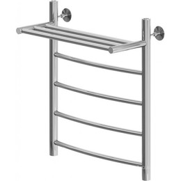 Полотенцесушитель водяной Aquanet Romeo с полкой П5 500х600 мм 266728 фото 