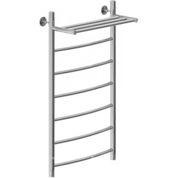 Полотенцесушитель водяной Aquanet Romeo с полкой П7 500х1000 мм 266730 фото 