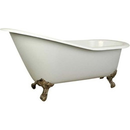 Ванна отдельностоящая Magliezza Gracia BR 170x76 см (ножки бронза) фото 