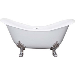 Ванна отдельностоящая Magliezza Julietta CR 183x78 см (ножки хром) фото 